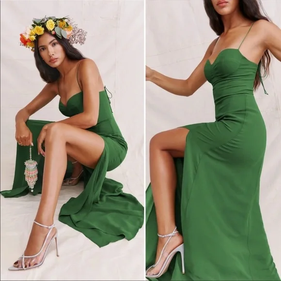 Reformation Melita dress Kelly - Picture 6 of 10